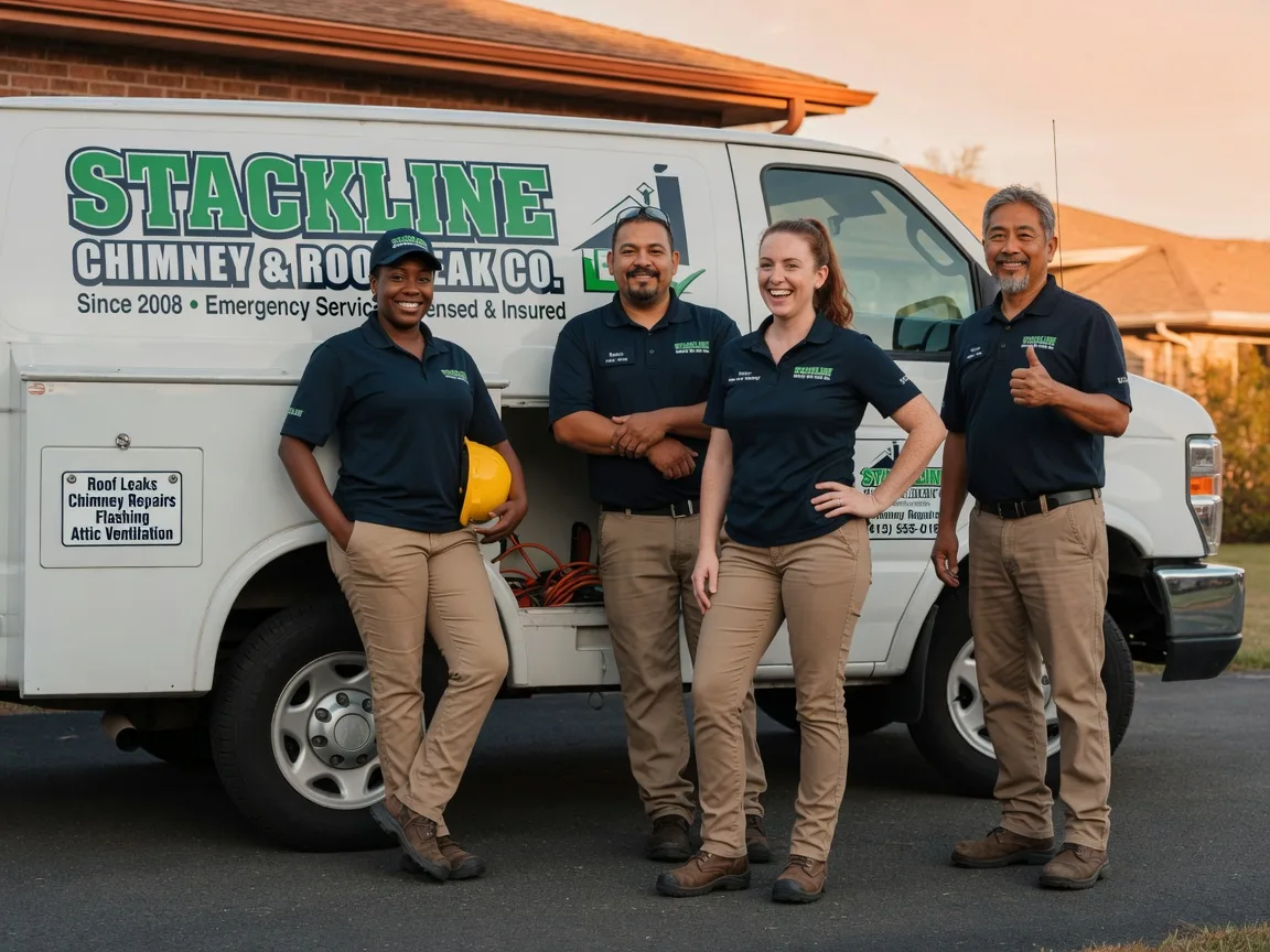 Chimney flashing repair company in Warren, MI